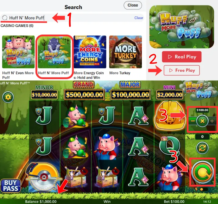 Juego de demo